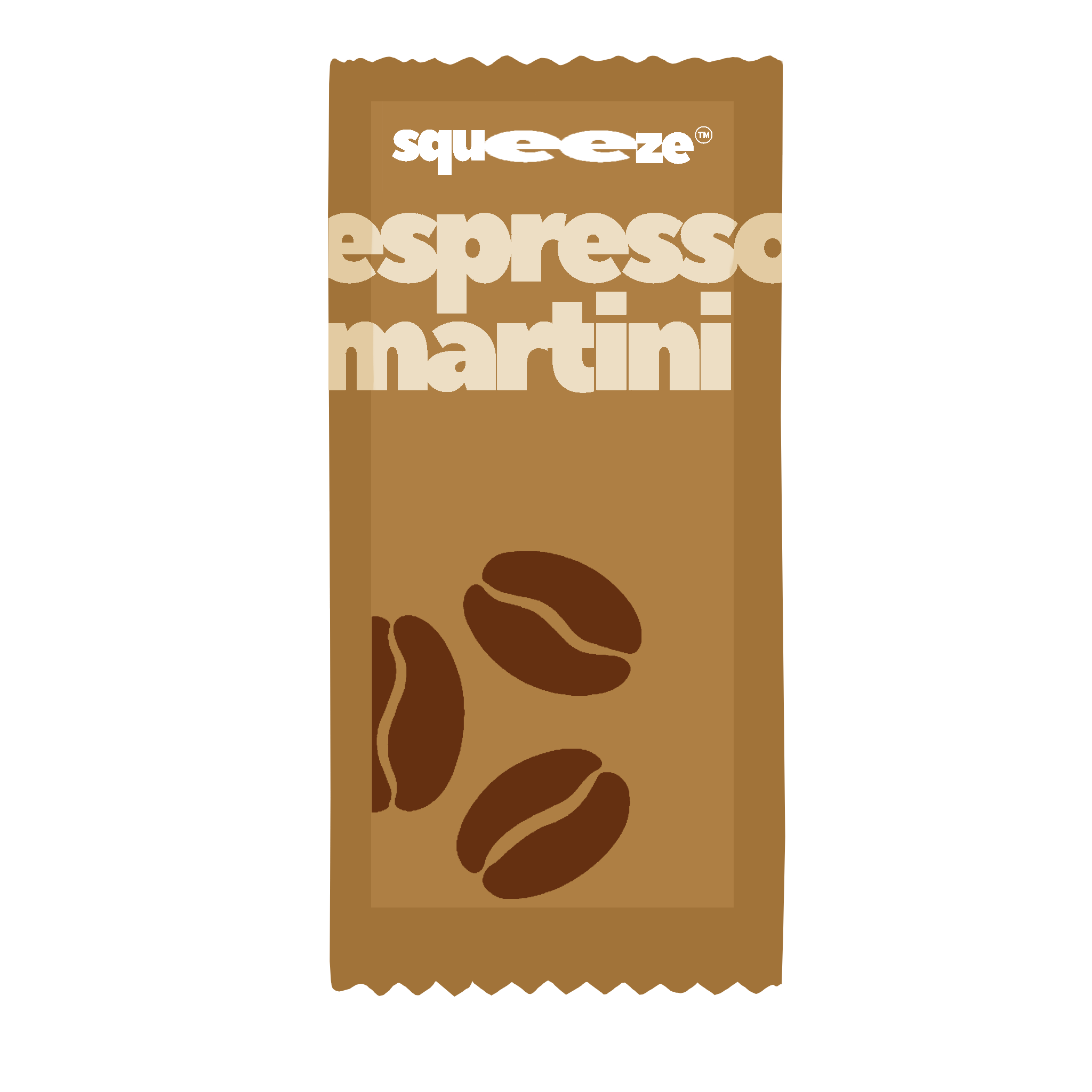 Espresso Martini Shot Pouch product design
