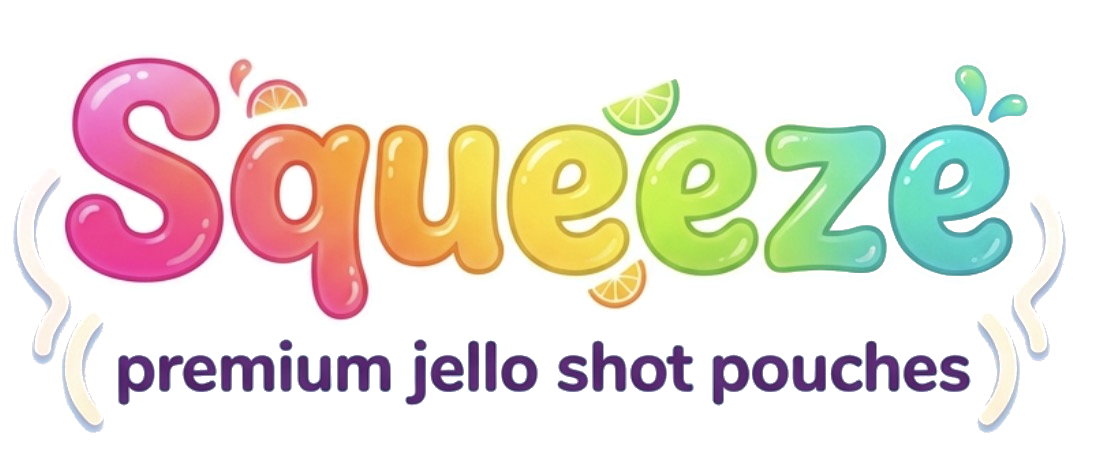Squeeze — premium jello shot pouches